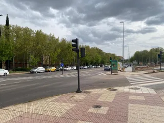 Avenida de Salamanca esquina con la calle Jordán, lugar del accidente | Mateo G. J.