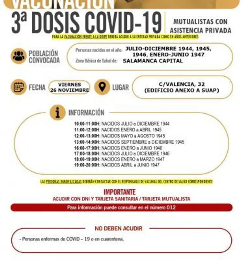3ºCOVID+GRIPE MUTUA. Junio 1944 Junio1947 
