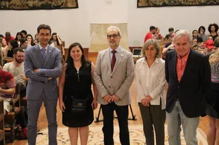 Bienvenida a los participantes en el Programa Top España en la USAL