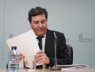 Consejero de Economía y Hacienda, Carlos Fernández Carriedo. Fotos Rubén Cacho ICAL (1)