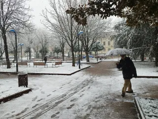 GALERÍA | Nieve en Salamanca capital, 23 de febrero