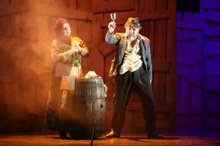 La compañía de Valladolid Teatro Corsario inaugura la XXVI Feria de Teatro de Castilla y León en Ciudad Rodrigo con su obra 'Retorno a Celama' - Vicente (ICAL)
