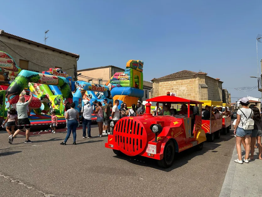 Hinchables para los más pequeños en Aldeadávila de la Ribera