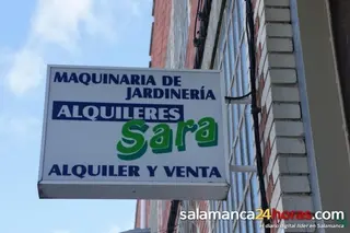 Alquileres Sara de maquinaria y material para jardinería
