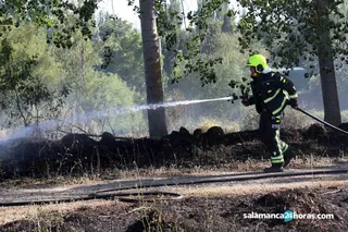 Incendio pasarela huerta otea (5)