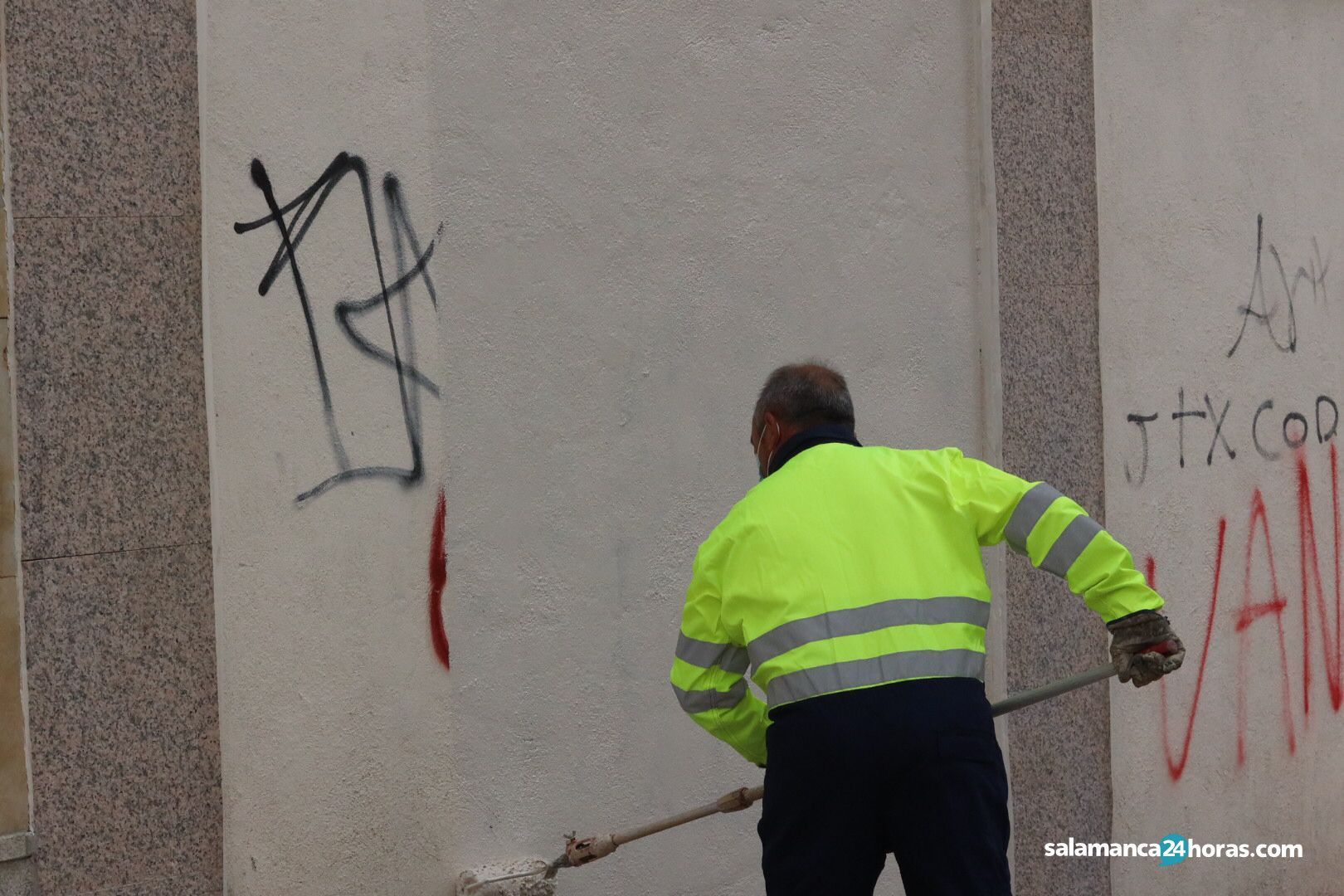 Limpieza de grafitis en Salamanca