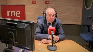Francisco Igea, en otra entrevista antes de la pandemia con RNE. | FOTO: RADIO NACIONAL DE ESPAÑA