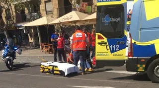 Atropello en la avenida Reyes de España