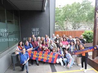 peña barcelonistas de Salamanca