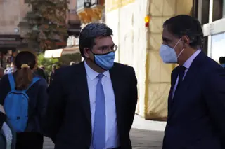 Visita de José Luis Escrivá a Salamanca