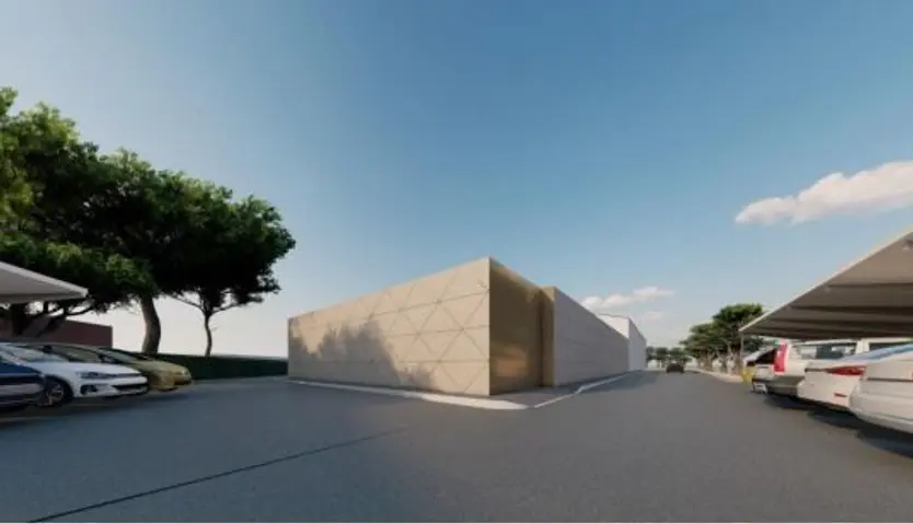 Proyección del nuevo edificio del archivo de la Diputación de Salamanca