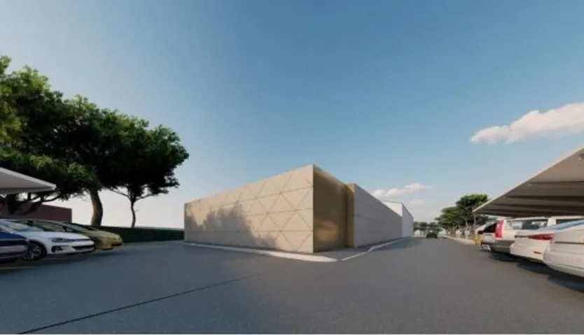 Proyección del nuevo edificio del archivo de la Diputación de Salamanca