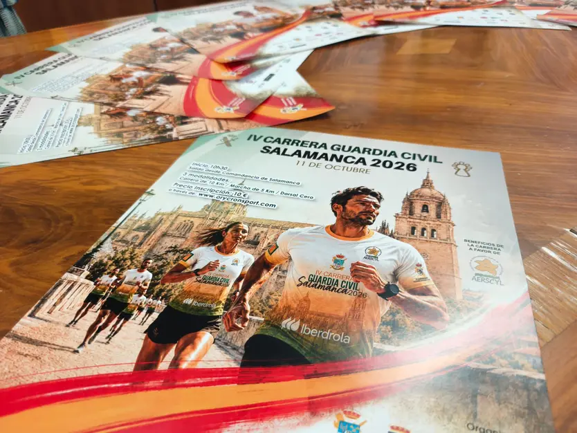 Cartel De La Carrera Solidari De La Guardia Civil