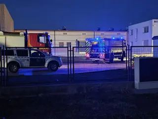 Incendio en la vivienda de los guardeses de una fábrica de embutidos en Peñaranda