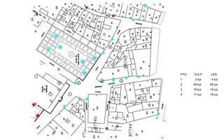 El Ayuntamiento concluye que el nuevo sistema LED ofrece mayor iluminación al centro histórico