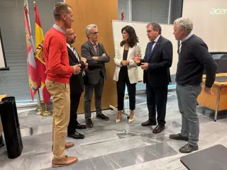 Castilla y León apoya la innovación con carreteras hechas de neumáticos reciclados