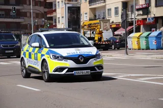 Coche de la policía local