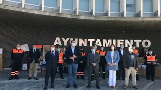 La Junta entrega material y vestuario a las agrupaciones de protección civil de la provincia por valor de casi 19.000 euros