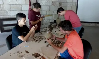 Campo de trabajo de Historia y Arqueología en San Jerónimo