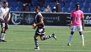 Iago Souza, en el duelo ante el Talavera | FOTO SALAMANCA24HORAS.COM