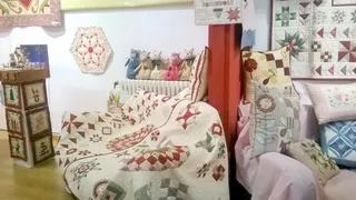 Exposición de patchwork y costura creativa en el Casino Obrero