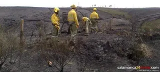 Trabajadores de extinción de incendios exigen un operativo permanente