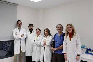 Equipo de cirugía plástica del Hospital de Salamanca.