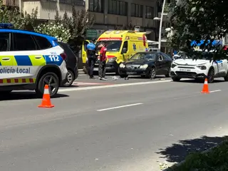 Un motorista herido tras colisionar con un turismo en Canalejas