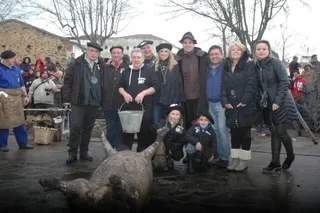 Urdaci y Jaumandreu encumbran la Matanza y apuestan por la conservación de la tradición