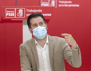Tudanca pide en Salamanca el voto de Ciudadanos para la moción de censura