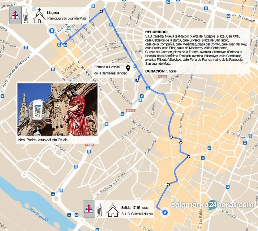 Procesión Vía Crucis