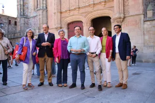 Visita del Ministro de Asuntos Exteriores José Manuel Albares para participar en un foro hispano-luso