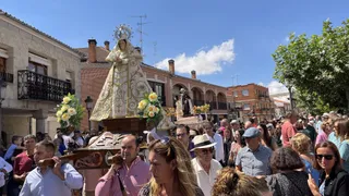 Procesión de San Roque en Macotera