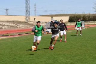 Entrenamiento del Salamanca CF UDS 26 de Marzo