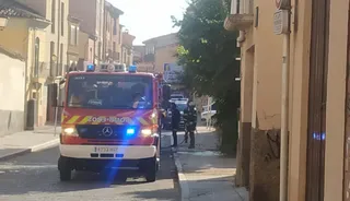 bomberos Zamora. imagen de archivo