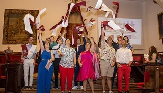 Catorce jóvenes con discapacidad intelectual culminan su formación en la Universidad de Salamanca del título propio de Experto en Competencias Sociolaborales | FOTO USAL