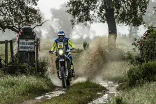 Lorenzo Santolino en el Rally de Portugal