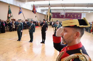 El general de Brigada, José Antonio Fernández de Luz de las Heras, jefe de la XII Zona de la Guardia Civil. ICAL