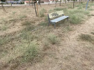 Vecinos de Huerta Otea denuncian el estado de dejadez del parque Juan Tenorio