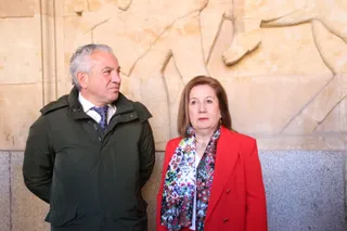 Acto de toma de posesión de la nueva subdelegada del Gobierno en Salamanca, Rosa María López. Fotos Andrea M.