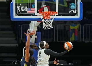 Kahleah Copper, con las Chicago Sky