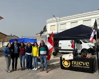 Nueve Castilla y León visita Lumbrales en un acto de campaña