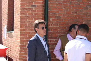 Antonio Barrera, director y representante del Grupo BAL en España, en la plaza de toros de Salamanca | Salamanca24horas