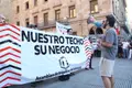 Concentración convocada por la Asamblea de Inquilinas en solidaridad con Maricarmen