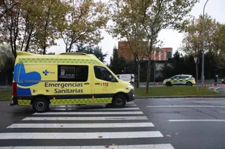 Atropello en la avenida de Salamanca. Fotos Andrea M. (1)