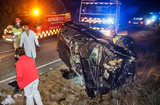 Accidente en San Felices de los Gallegos | Foto ICAL