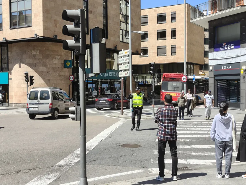 Apagón masivo en Salamanca