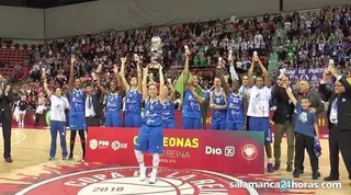 Perfumerías Avenida celebra su séptima Copa de la Reina en Zaragoza FOTO SALAMANCA24HORAS.COM