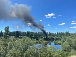 Incendio en Salas Bajas