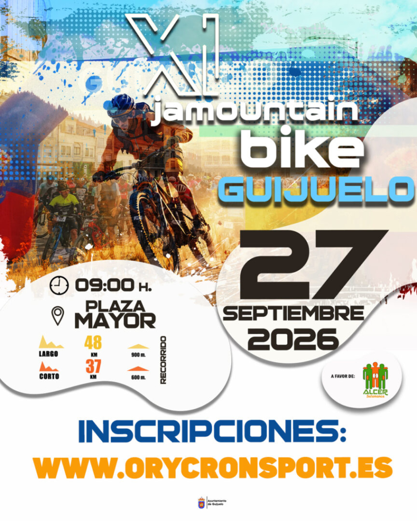 Cartel De Presentaci&oacute;n La Xi Jamountain Bike Guijuelo